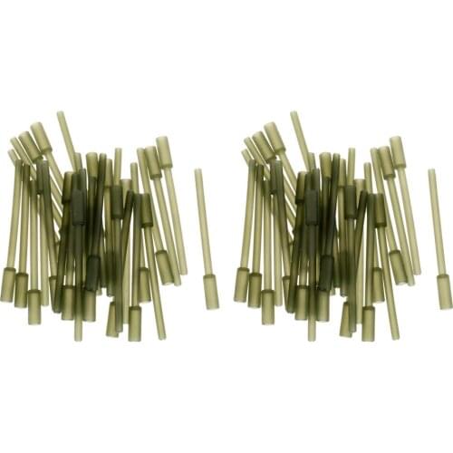 60x Carp Fishing Hard Inline Lead Insert Shockleader Sleeve Making Equipment