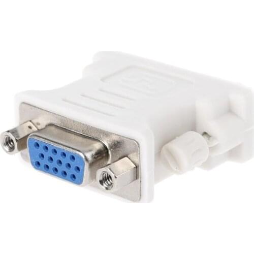 Hot Selling 15 Pin VGA Female to DVI-D Male Adapter Converter LCD
