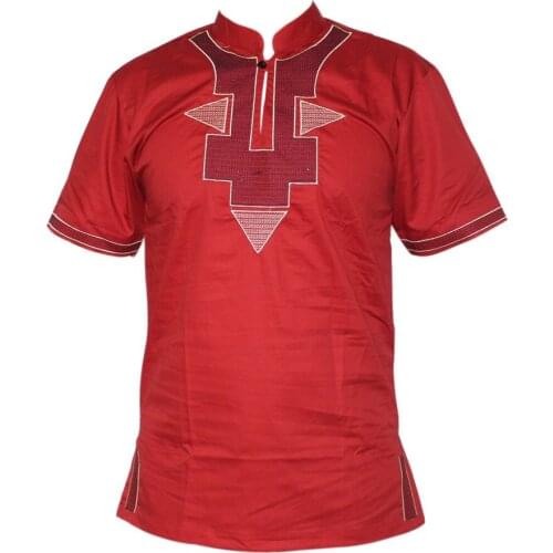 African clothes Dashiki t-Shirt Vintage Cotton African Print Embroidered Unisex Traditional Nigerian Ankara turkey Top