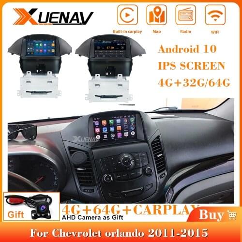 Car radio player Android Autoradio for Chevrolet Orlando 2011-2015Car GPS navigation HD touch screen player for Chevrolet