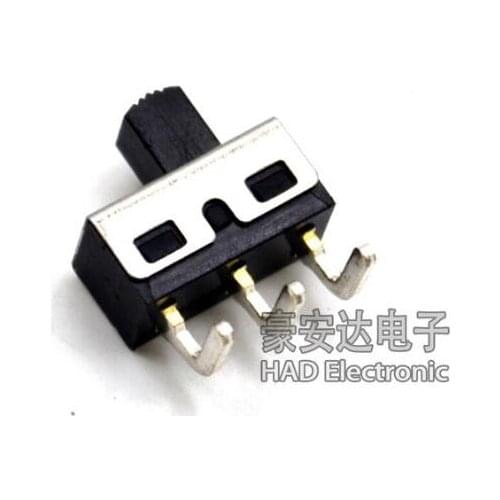 Free shipping 100PCS SS12D11 SS12D06 Toggle Switch bent feet 90degree 3pin 3A 250V power switches