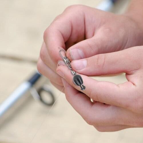 Quick Change Fishing Connector Bead Compression Resistance Outdoor Fishing for Hook Links Feeders Carp Fishing Tool