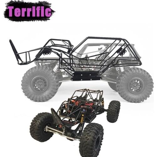 Metal Roll Cage Chassis Full Tube Frame Body for 1/10 RC Crawler Axial Wraith Truck 90018 90020 90031 Upgrade Parts
