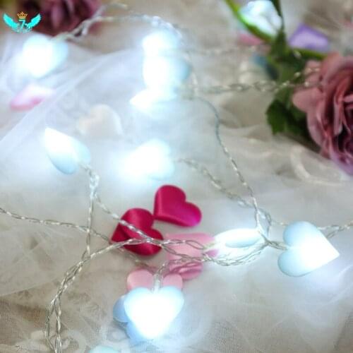 Fairy Lights Love Heart String Lights for Birthday Party Wedding Decoration
