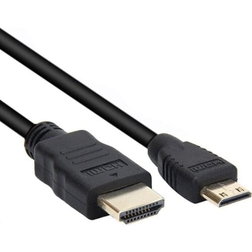 HDMI to mini HDMI HD transmission data SLR copper clad steel 1.4 version a-c camera cable