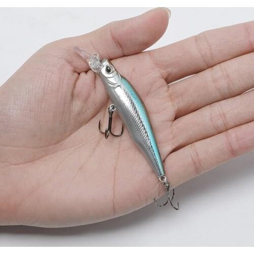 75mm 8.5g River Fishing Lure Wobbler Japan Deep Minnow Wobblers Fishing Lures Wobbler for Trolling Fishing Artificial Bait Fish
