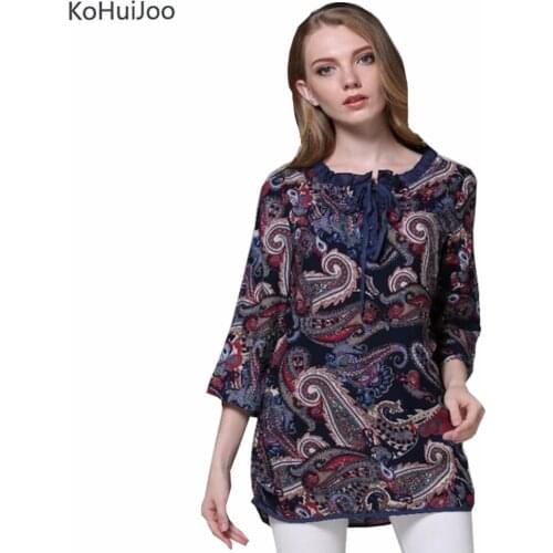 Блузки на пуговицах KoHuiJoo China At AliExpress