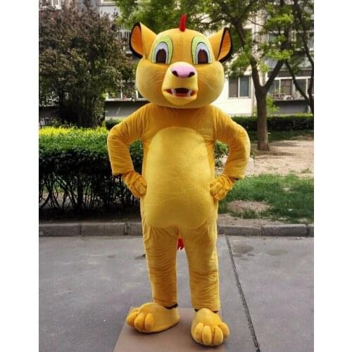 Lion Mascot Costume Suits Cosplay Party Game Furry Outfits Clothing Advertising Promotion Carnival Halloween Xmas Adults Fursuit