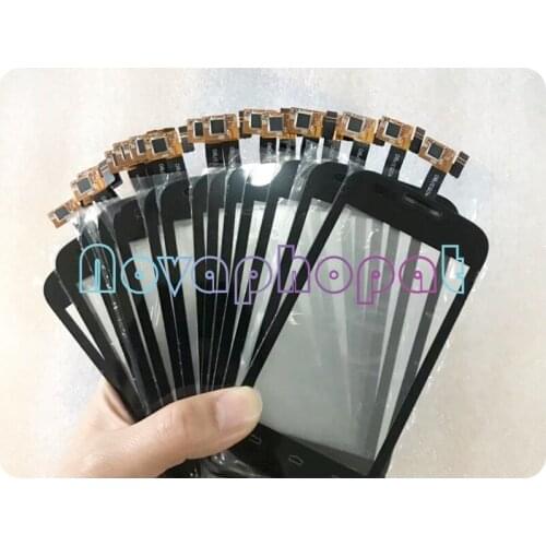 Novaphopat Black Touchscreen Lens For ZTE Blade C2 V809 Touch Screen Digitizer Sensor Screen Replacement + tracking