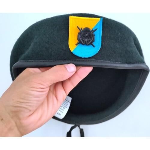 New US Army 8th Special Forces Group Wool Green Beret Special Operations Diving Supervisor Military Hat Cap 1963~1972