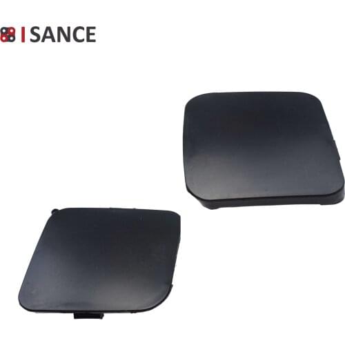 ISANCE Front Bumper Tow Eye Hook Cover Left Right Pair 53285-0R020 / 53286-0R020 For Toyota RAV4 RAV 4 XA30 2009 2010 2011 2012