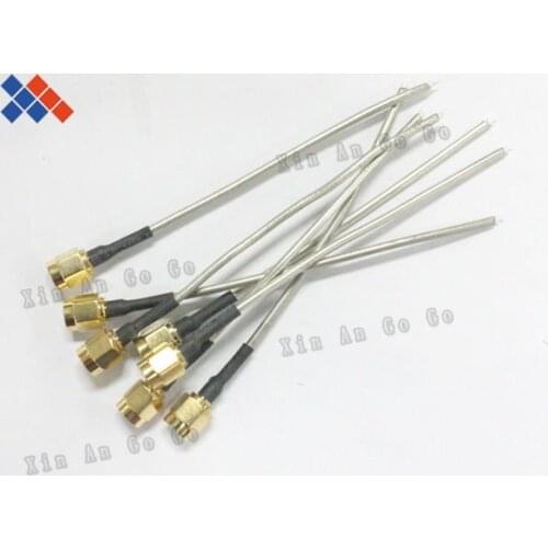 SMA male straight solder RG405 pigtail 20CM