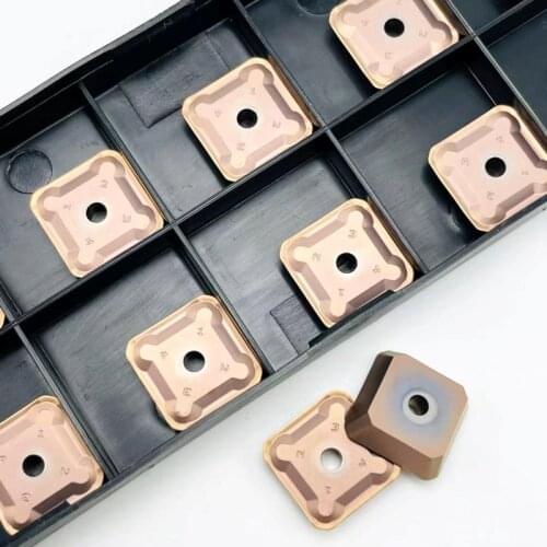 Cutting tool SEKN1203 SEKN1504 AFTN high-hard coating gantry milling insert SEKR rough milling double-end milling cutter