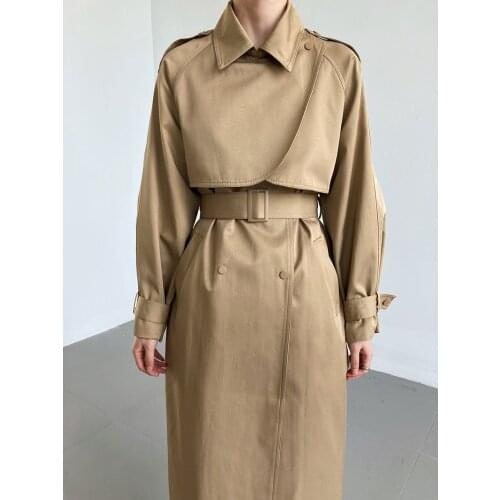 SaHezeng Women's Long Raincoats