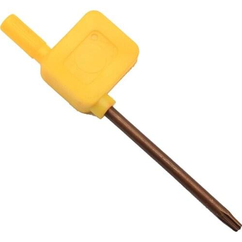 Torx screw wrench T10 Yellow flag wrench CNC tool holder Lathe accessory tool standard Torx Tools Holder Accessories