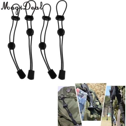 4pcs Backpack Walking Stick Holder Trekking Hiking Pole Fixing Tie Cord Rope Outdoor Sports Small Tools