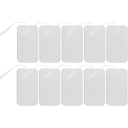 50/30/20PCS Tens EMS Electrode Pads Self Adhesive Replacement Pad Non-woven Fabric Reusable Physical Therapy TENS Unit Patches