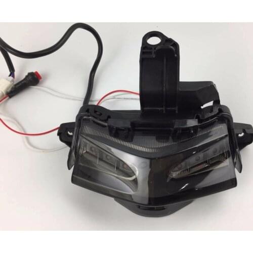 6 Colors Changeable Motorcycle LED Rear Tail Stop Brake Light +Turn Signal Indicator For YAMAHA NVX155 125 AEROX155 L155 GDR155