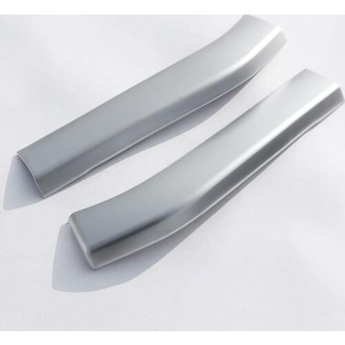 ABS Chrome Rear Center Console Storage Box Trim Sticker For BMW X5 f15 X6 f16 2014 2015 2016 2017 2018 Accessories