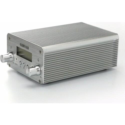 Free Shipping NIO-T6A 1W/6W RF Power Radio FM Broadcast Equipment 76MHz to 108MHz Adjustable