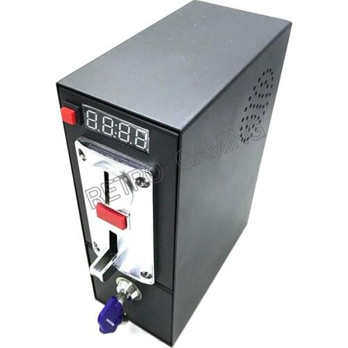 Coin Operared Timer Control Box with 6 Kinds Coins Acceptor Selector for Washing Machine DG600F