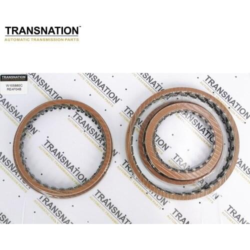 RE4F04B Auto Transmission Parts Clutch Plates Friction Kit Transnation