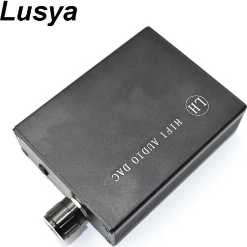 ES9023 PCM2706 HiFi Digital Audio Decoder DAC External OTG Sound Card with AD823 Headphone Amplifier