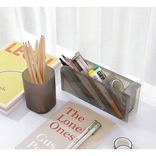 Multi-Purpose Round Desk Accessories Table Organizer Pen Holder Office School Storage Supplies Makeup Box Pen Pencil Stand