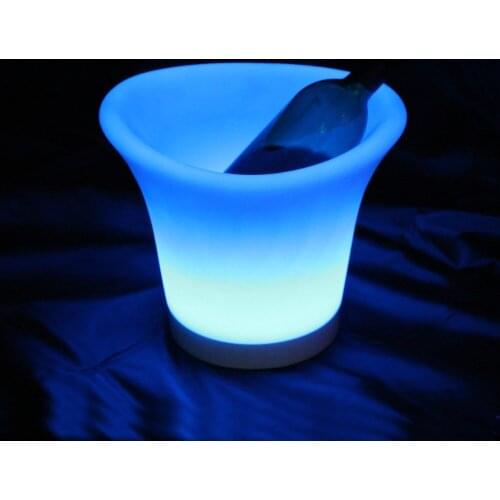 L29*W25*H25cm Waterproof RGBW multi color IP65 illuminated led Ice bucket Bar indoor furniture for sale free shipping 20pcs/lot