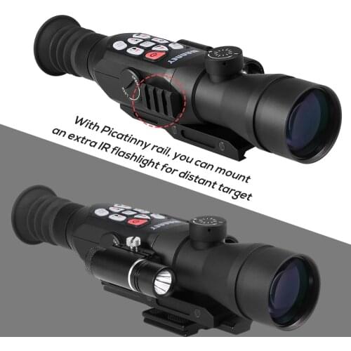 NVE-E50-II plus Night Vision Telescope Monocular Nightshot Vision Scope Full Color Digital Range Finder Computer Scope 1080p