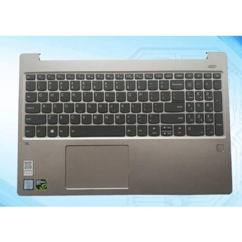 Original top cover for Lenovo Ideapad 720S 720S-15 720S-15isk 720S-15IKB upper case palmrest with keyboard 5CB0Q62210 5CB0Q73365