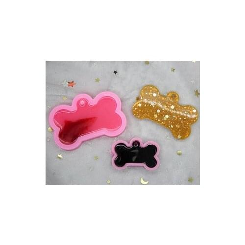 Big Bone small bone pendant hanging brand key chain mirror plastic mold, car-mounted incense pendant mold