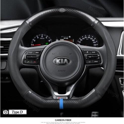 Steering wheel cover set for Kia K3K2 SPORTAGE KX3 sportage R K4 fcrte K5 Cerato KX5 car accessories car steering wheel cover