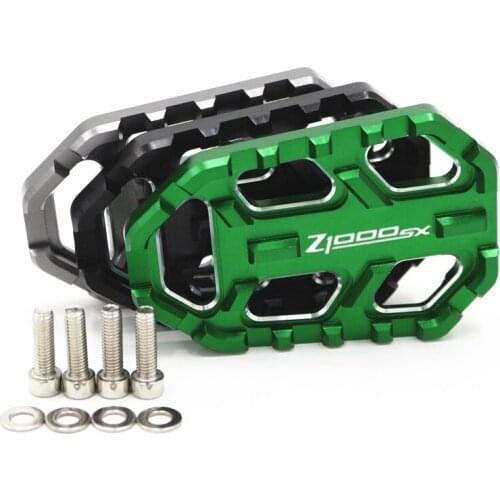 Kawasaki Z1000SX Footrest Enlarger Foot Pedal Extension for Z1000sx 2010-2020 KAWASAKI Z1000sx Foot Peg Footpeg Extend Pad Z1000