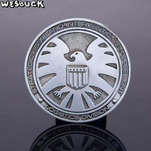 WesBuck Brand Metal Belt Buckles Vantage for Man Women Western Buckles Horse Boucle Ceinture