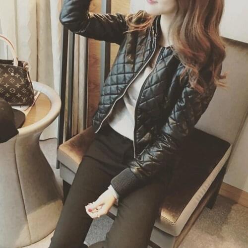 KMETRAM Leather Jacket Autumn Winter Jacket Women Clothes 2020 Korean Parka Women Short Coat Female Jackets Jaqueta De Couro MY