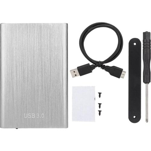 2.5-Inch SATA USB 3.0 Laptop 7-9.5MM Hard Drive SSD Enclosure External Laptop Disk Case