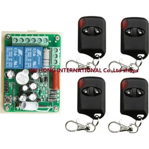 AC 220V 240V 2CH Wireless Remote Control Switch System teleswitch & cat eye Transmitters for Appliances Gate Garage Door