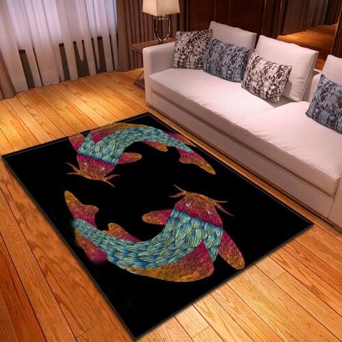 Animal Carpet Childrens Room 3D Printed Decorative Rug Dining Room Modern Living Room Non-slip Rug Home Bedroom Fashion Big Mat