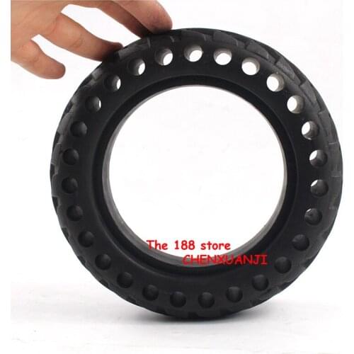For Xiaomi Mijia M365 Scooter Skateboard Tyre Solid Hole Tires Shock Absorber Non-Pneumatic Tyre Damping Rubber Tyres Wheels