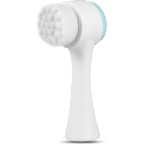 Double-sided Soft Hair Facial Cleansing Brush