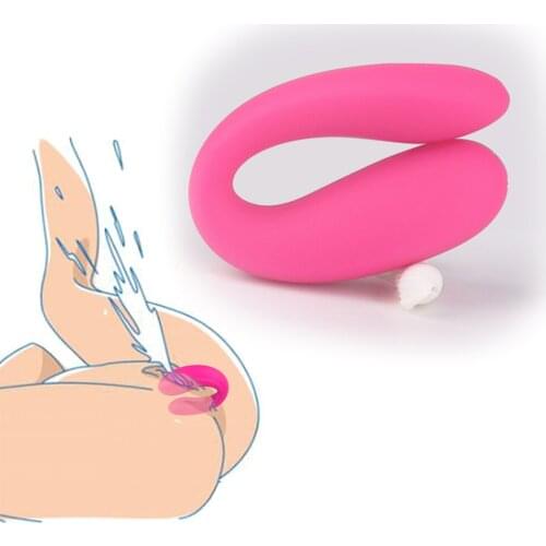 Erotic U Shape Vibrators Couple Sex Toys For Adults Women Female Remote Control Vagina Masturbators G Spot Clitoris Fidget Toys
