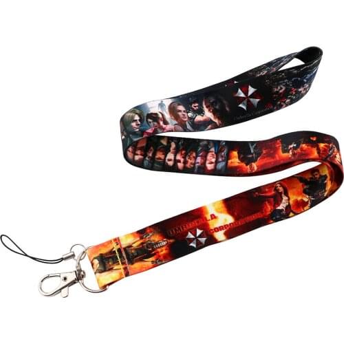 JF1174 Classic Movie Lanyard Game Neck Strap for Key ID Card Cellphone Straps Badge Holder DIY Hanging Rope Neckband Accessories