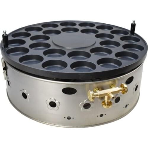 Multifunctional Gas Egg Burger Stove Ring Type Strong Heating Double Control Switch Egg Burger Machine