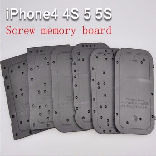 Iphone5S Screw memory board Position board Disassemble maintenance tool distribution positioning plate for iPhone