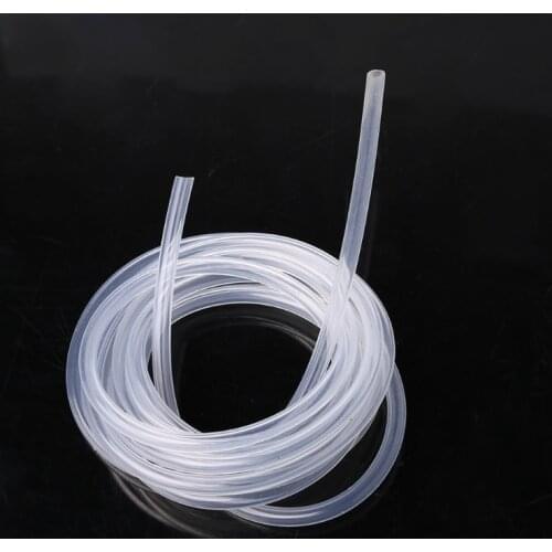 10 Metres Food Grade Transparent Silicone Rubber Hose 0.5 0.8 1 1.5 1.6 2 3 4mm Inner Diameter Flexible Silicone Tube