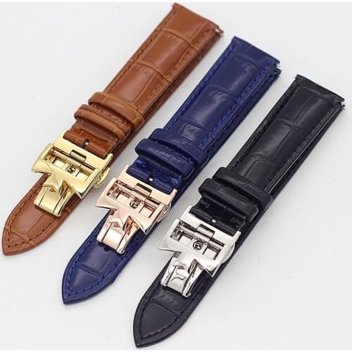 19mm 20mm 22mm Double-sided cowhide Watch Bands For Vacheron VC Watch Strap Constantin For Men And Women Cow Leather Bracelets