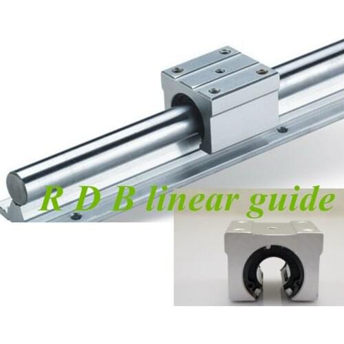 SBR20 1300mm linear guide set : 4 pcs of SBR20-1300mm and 8 pcs of SBR20UU for CNC parts