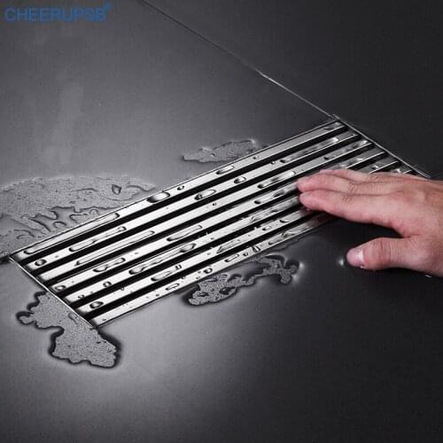 Bathroom Floor Drain Stainless Steel Shower Water Drain Bath Flooring Hair Catcher Gravity Falls Drain Stopper Sewer Cover Drain