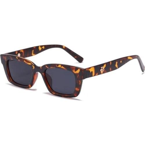 Small Rectangle Sunglasses Women Vintage Brand Designer Square Sun Glasses Shades Female UV400